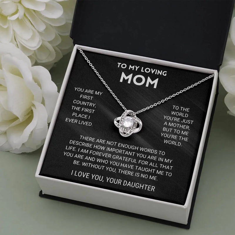 Mom's Clover Necklace