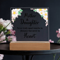 To My Daughter Distance – Acrylic Square
